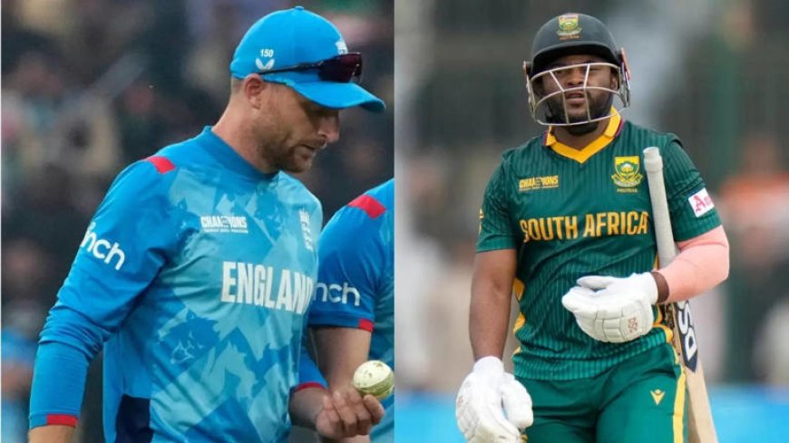 South Africa vs England Live Score, ICC Champions Trophy 2025: England seeks redemption, while South Africa eyes the top spot in the group