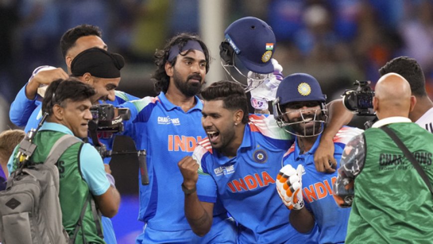 India vs New Zealand, Champions Trophy 2025 Final: Rohit and Rahul Lead India to Victory in Thrilling Chase