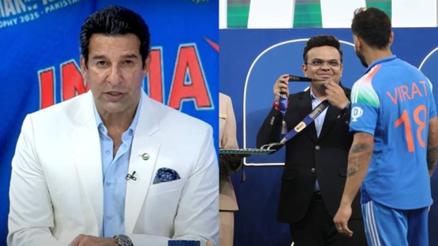 Wasim Akram stunned, PCB outraged as ICC completely overlooks Pakistan in Champions Trophy ceremony