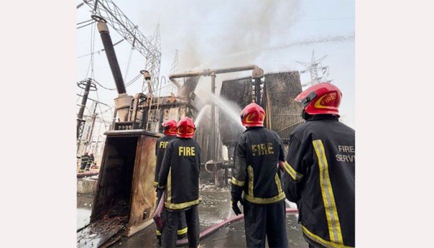 Aminbazar power grid fire has been brought under control