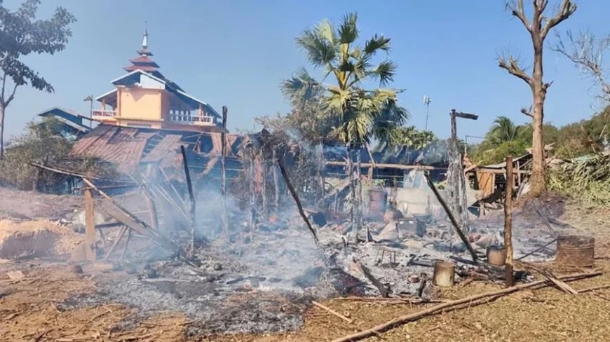 At least 12 killed in airstrike on Myanmar village, local official reports