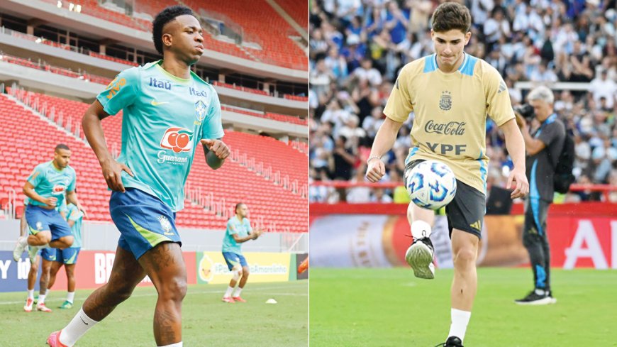 Can Argentina secure a World Cup spot by defeating Brazil?