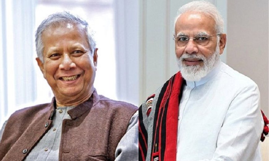 Modi reaffirms dedication to strengthening partnership with Bangladesh in talks with Dr. Yunus