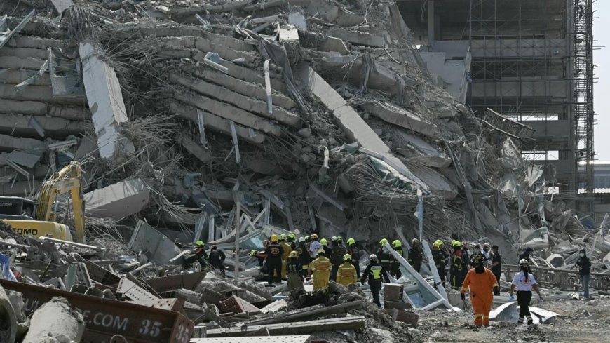 "Devastating earthquake strikes Myanmar and Thailand, causing mass casualties"
