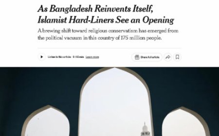 NYT report claims Islamist hard-liners see an opportunity in Bangladesh; Government dismisses it as ‘misleading’