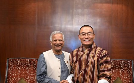 CA Yunus Calls on Bhutan to Invest in Bangladesh