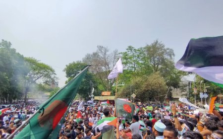 Bangladeshis Rally in Streets to Denounce Israel’s Actions in Gaza