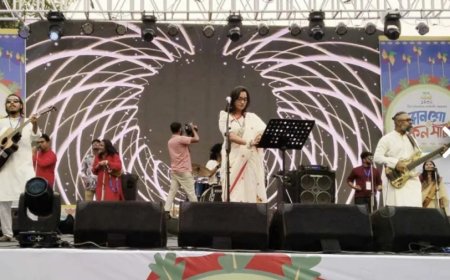 Manik Mia Avenue Comes Alive with Pohela Boishakh Concert; Dazzling Drone Show Up Next