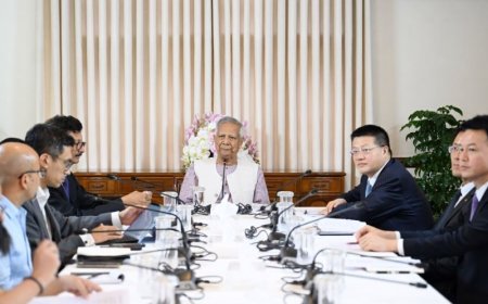 The Chief Adviser has stated that the top priority is now to advance the plans, as he tells the Chinese envoy