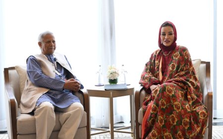 Chief of Army Staff Calls on Her Highness Sheikha Moza bint Nasser in Qatar