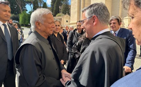 Chief Adviser Honors Pope Francis