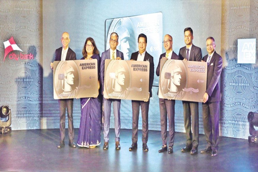 City Bank launches Bangladesh’s first American Express metal card