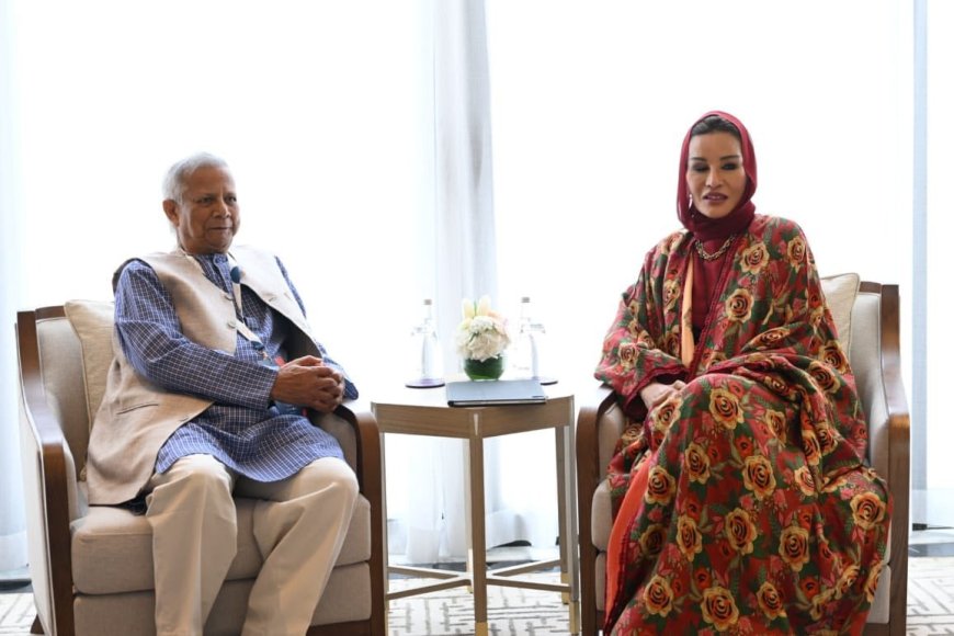 Chief of Army Staff Calls on Her Highness Sheikha Moza bint Nasser in Qatar