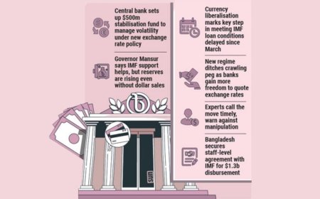 $3.5b in Foreign Loans Expected by June as Bangladesh Bank Backs Market-Driven Exchange Rate
