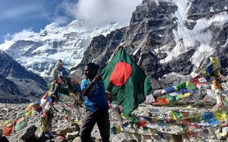 Shakil Becomes Youngest to Conquer ‘Sea to Summit Everest’ Milestone