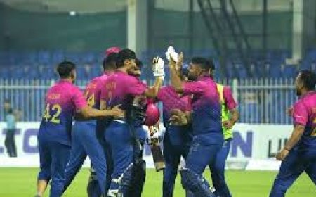 UAE Stun Bangladesh with Record-Breaking Chase in Sharjah