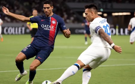 PSG and Inter Milan to Clash in Champions League Final Showdown