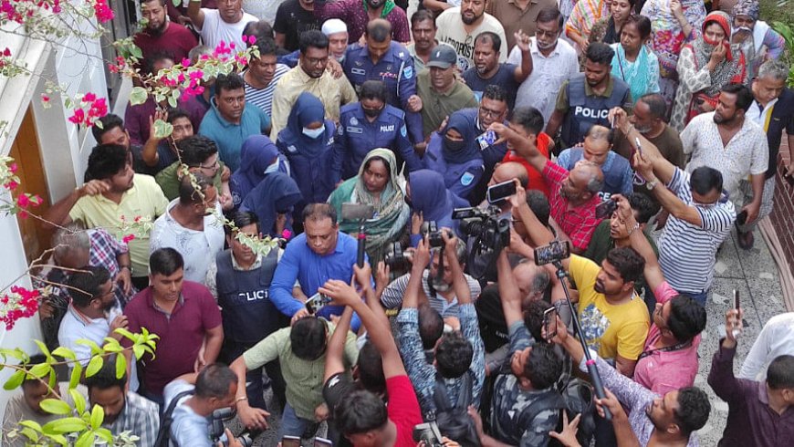 Former Narayanganj mayor Selina Hayat Ivy has been taken into custody