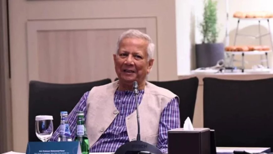 Prof Yunus Sees ‘Chance for Reform’ in Health Sector