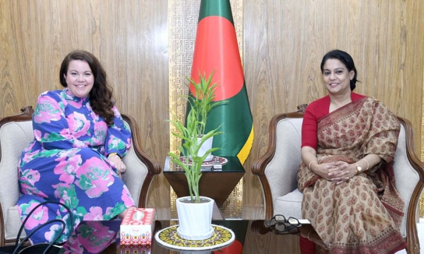 Norwegian Delegation Holds Meeting with Rizwana