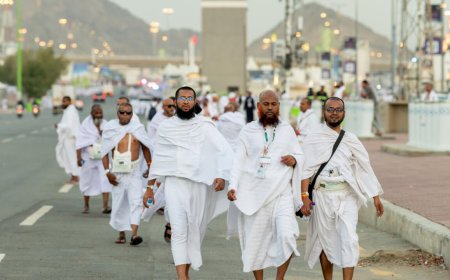 Muslim pilgrims perform the symbolic 'stoning of the devil' ritual as the Hajj pilgrimage comes to an end in Saudi Arabia