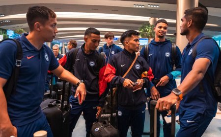 Singapore team lands in Dhaka for AFC Asian Cup qualifier