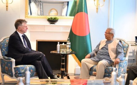 UK National Security Adviser meets Bangladesh Chief Adviser in London