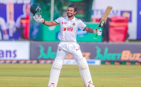 Mushfiqur supports Shanto’s bid for maiden double century