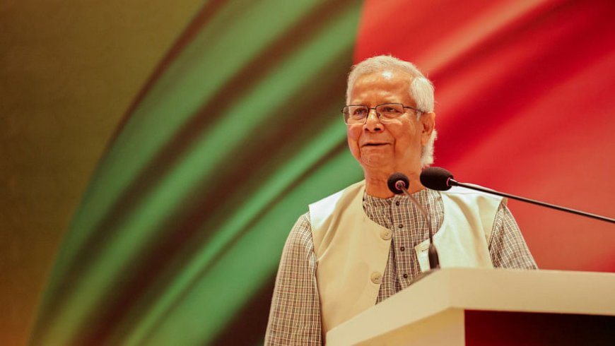 Chinese mega investment could transform Bangladesh: Yunus