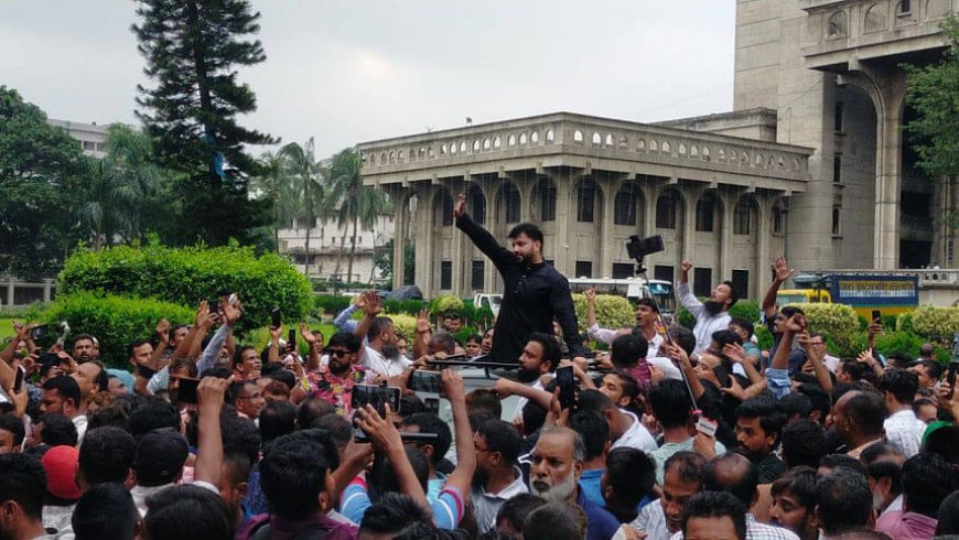 If the oath is delayed any longer, we’ll go ahead and hold it with the people of Dhaka, says Ishraque