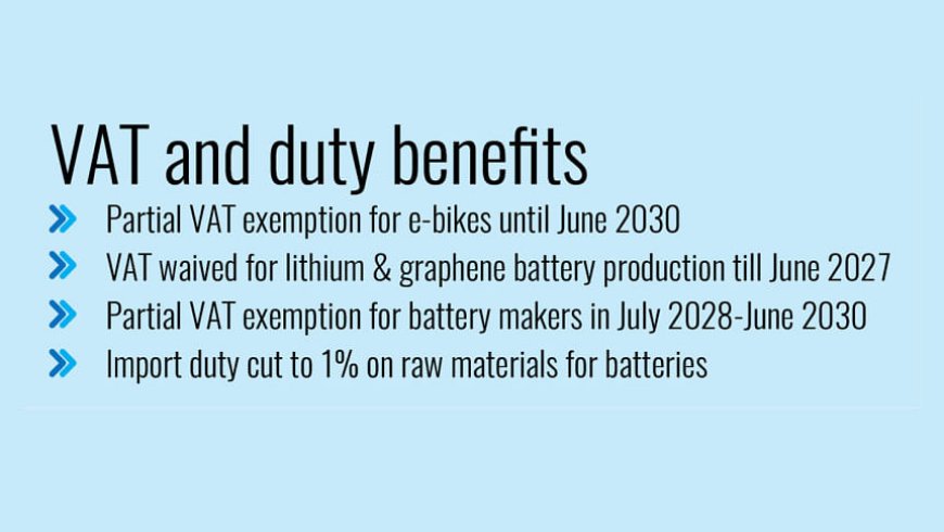 Electric vehicle manufacturers granted VAT and duty exemptions