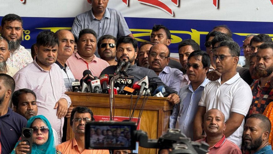 Ishraque assures essential services will remain uninterrupted during Nagar Bhaban protest