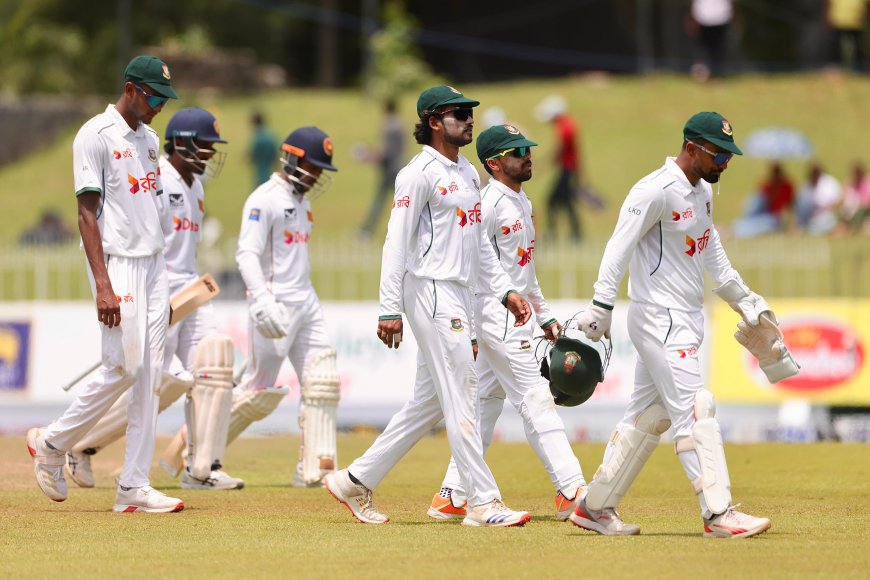 Sri Lanka make strong start after bowling out Bangladesh for 247