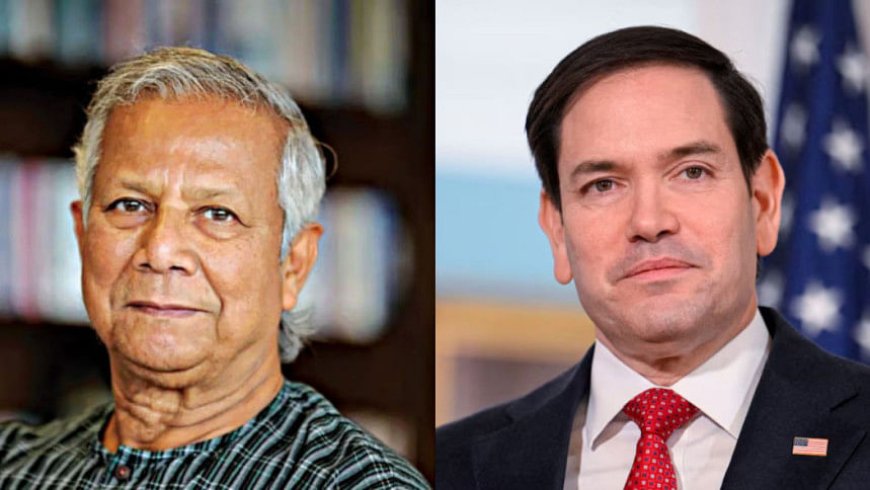 Yunus, Rubio discuss enhancing Indo-Pacific security and stability
