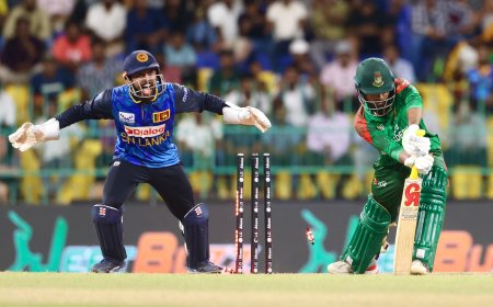 Bangladesh slump to 77-run defeat after dramatic collapse in 1st ODI