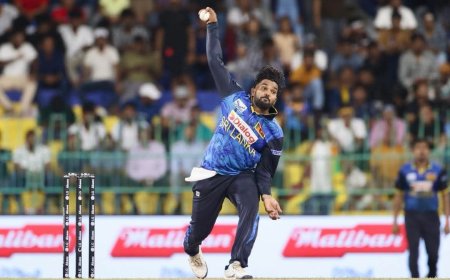 Hasaranga sidelined from T20I series against Bangladesh