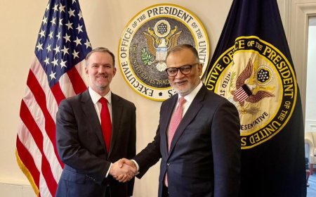 Commerce adviser holds talks with US trade representative amid ongoing tariff negotiations