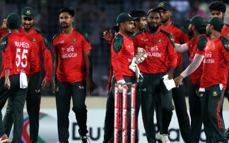 Bangladesh edge past Pakistan by 8 runs to seal the series victory