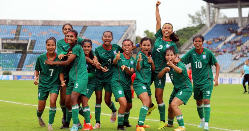 Bangladesh inch closer to AFC Women’s Asian Cup spot with victory over Myanmar