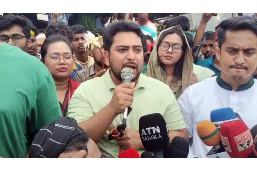 Nahid Islam says NCP is striving to build an equal and democratic Bangladesh
