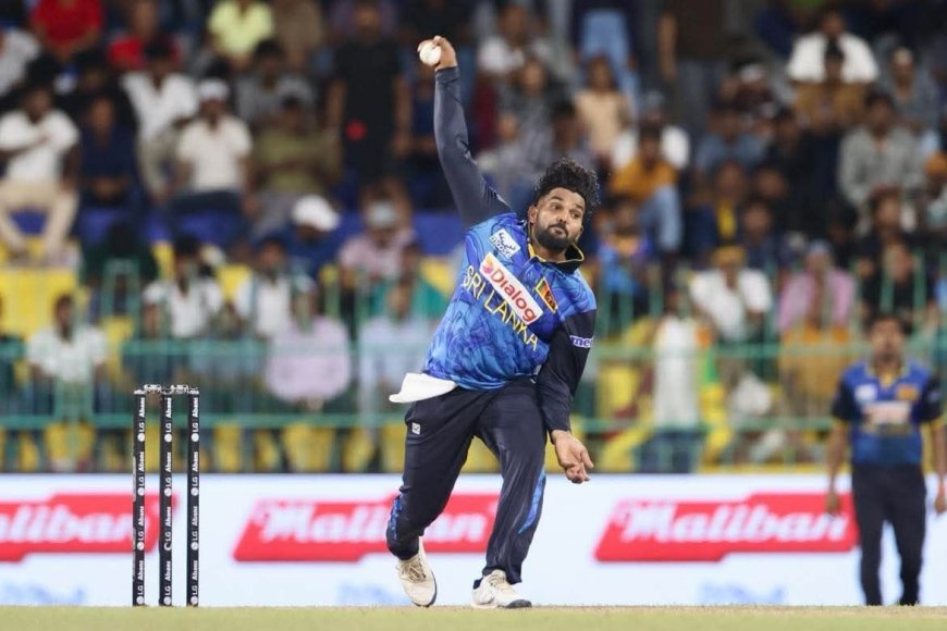 Hasaranga sidelined from T20I series against Bangladesh