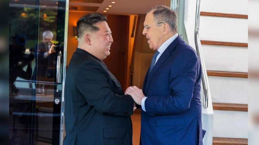 North Korea’s Kim pledges full support for Russia on Ukraine during talks with Lavrov: KCNA