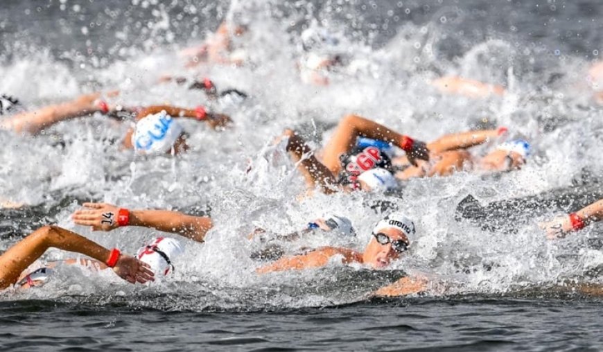 Women’s 10km open water race postponed over unsafe water conditions