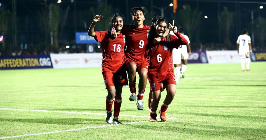 SAFF U-20 Women’s Championship, Bangladesh crush Sri Lanka 5-0 to extend unbeaten run
