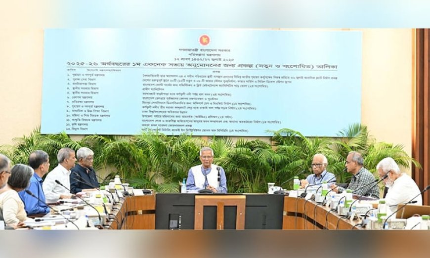 ECNEC approves 12 development projects worth Tk 8,149.38 crore