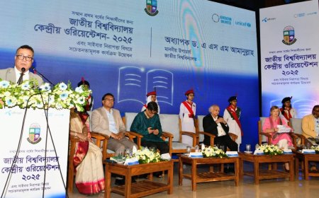 National University VC stresses developing students into skilled human resources