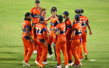 Netherlands announce 15-member squad for Bangladesh T20I series