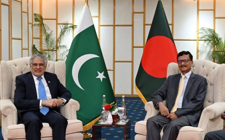 Foreign Affairs Adviser opens discussions with Pakistan’s Foreign Minister