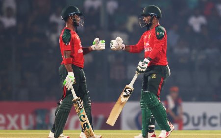Bangladesh thrash Netherlands in T20I series opener