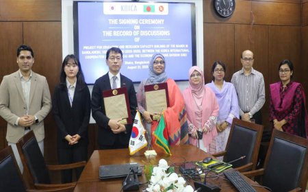 South Korea to extend $5.9m grant to Bangladesh, agreements signed